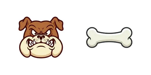Tom And Jerry - Butch & Fish Bone Cursor — Tom And Jerry Cursors Pack