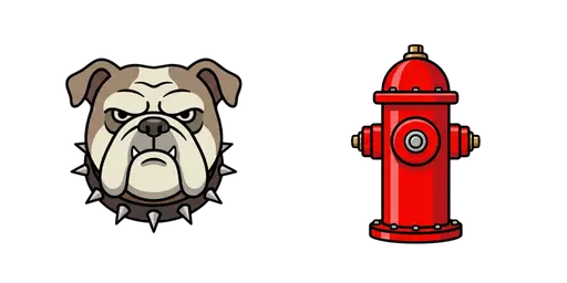 Tom And Jerry - Spike & Fire Hydrant Cursor — Tom And Jerry Cursors Pack