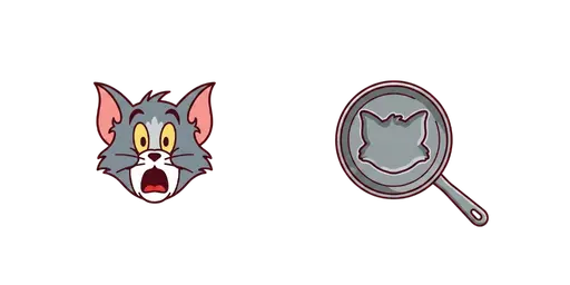 Tom And Jerry - Tom & Frying Pan Cursor — Tom And Jerry Cursors Pack