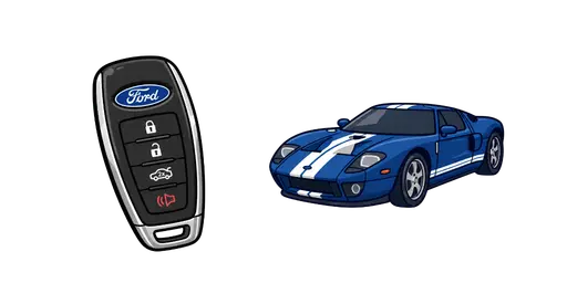 Super Cars - Ford GT Cursor — Super Cars Cursors Pack