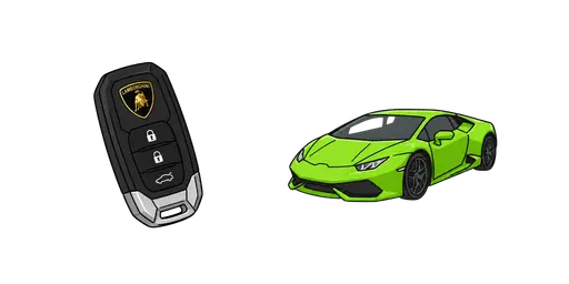 Super Cars - Lamborghini Huracan Cursor — Super Cars Cursors Pack