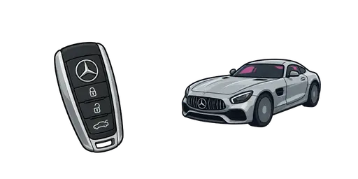Super Cars - Mercedes-AMG GT Cursor — Super Cars Cursors Pack