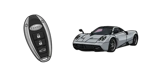 Super Cars - Pagani Huayra Cursor — Super Cars Cursors Pack