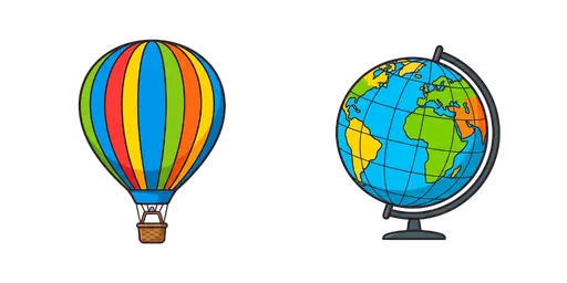 Travel - Christ the Redeemer & Colorful Toucan Cursor — Travel Cursors Pack