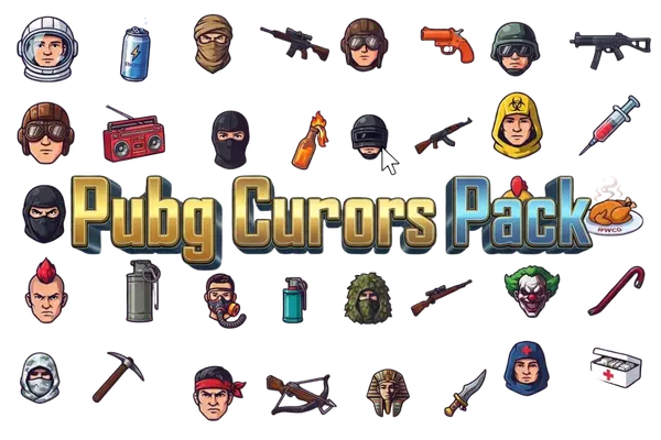 Pubg Cursors Pack — Custom Cursor Collection