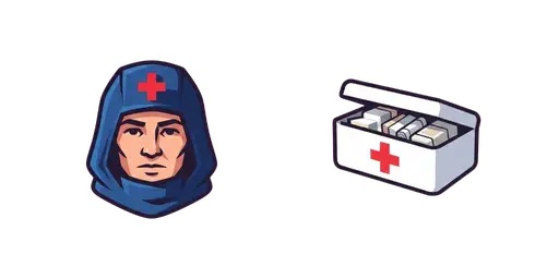 PUBG Combat Medic Hood & First Aid Kit Cursor — Pubg Cursors Pack