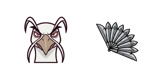 Kung Fu Panda Lord Shen & Peacock Feather Blades Cursor — Kung Fu Panda Cursors Pack