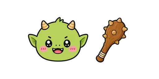 Chiikawa - Kawaii Rakko & Wooden Raft Cursor — Chiikawa Cursors Pack