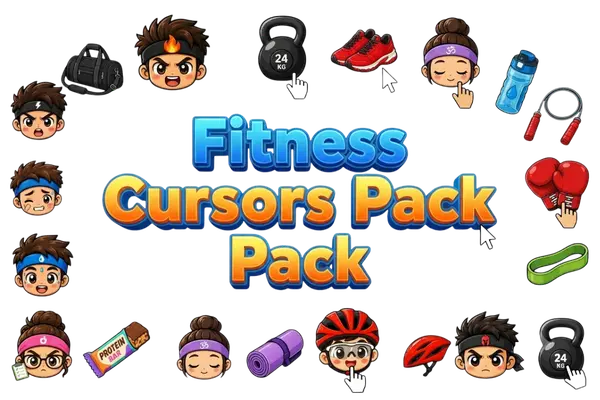 Fitness Cursors Pack