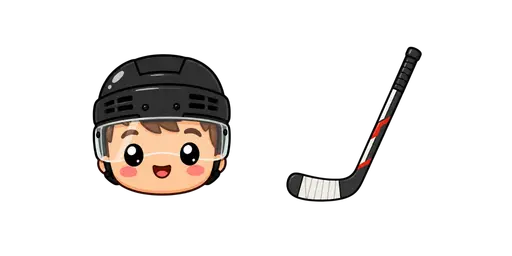 Hockey - Hockey Player & Stick Cursor Cursor — Hockey Cursors Pack