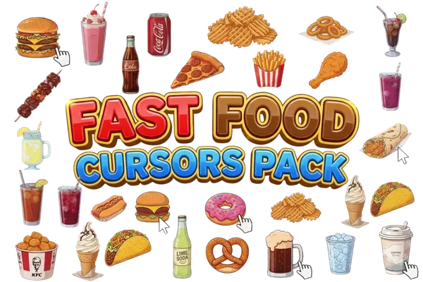 Fast Food Cursors Pack