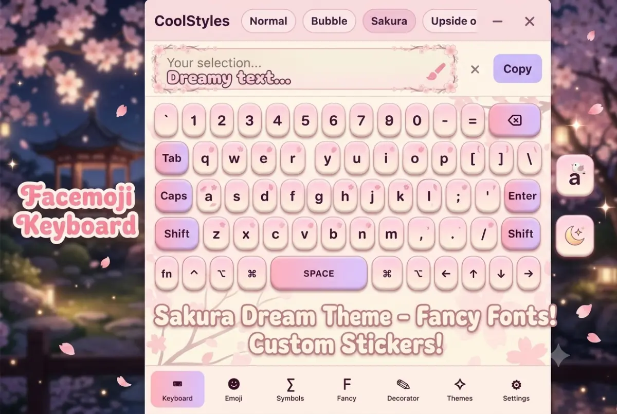 Sakura Dream Keyboard Theme