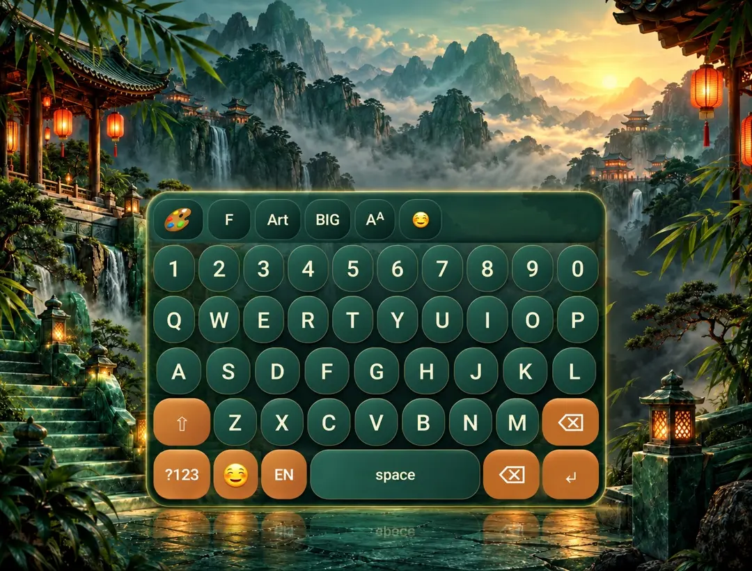 Jade Dojo Keyboard Theme