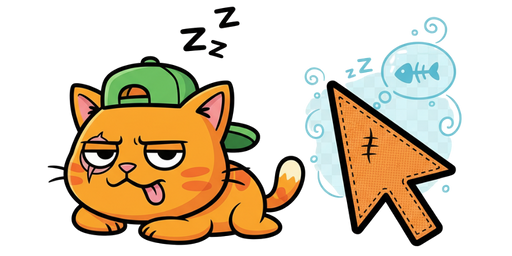 Watercolor Goldfish Cursor
